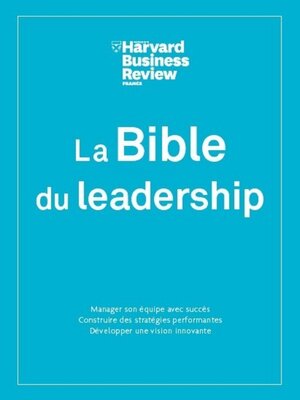 cover image of La Bible du leadership